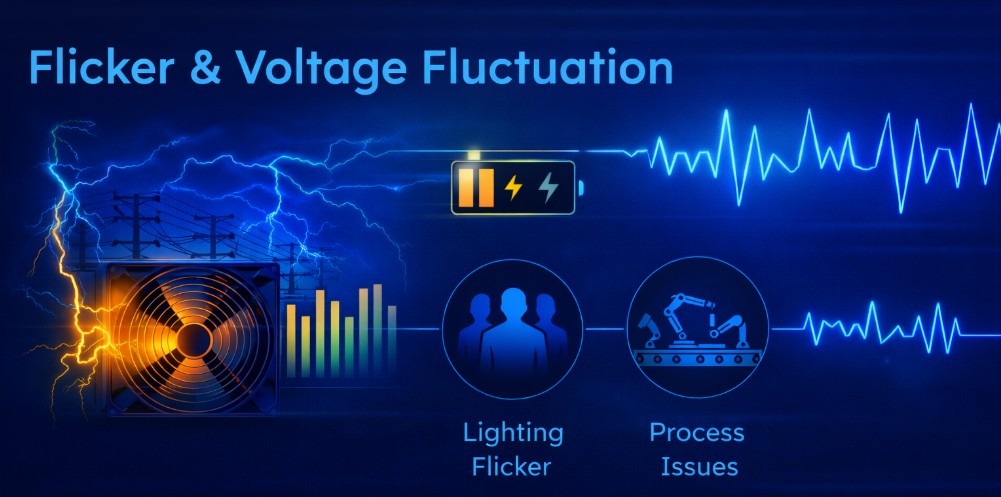 Flickering and Voltage Fluctuation Ontario